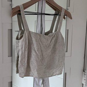 Linen Venroy Top